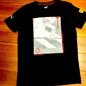 Puma Scuderia Ferrari  Tee Shirt. Update: only black remaining